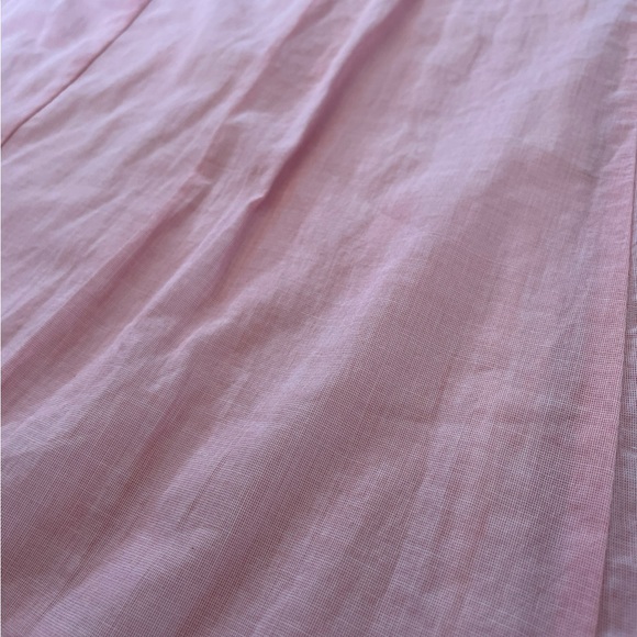NEW Eddie Bauer Pink Gauze Cotton Preppy Gorpcore Modest Classic Normcore Skirt - Picture 3 of 5